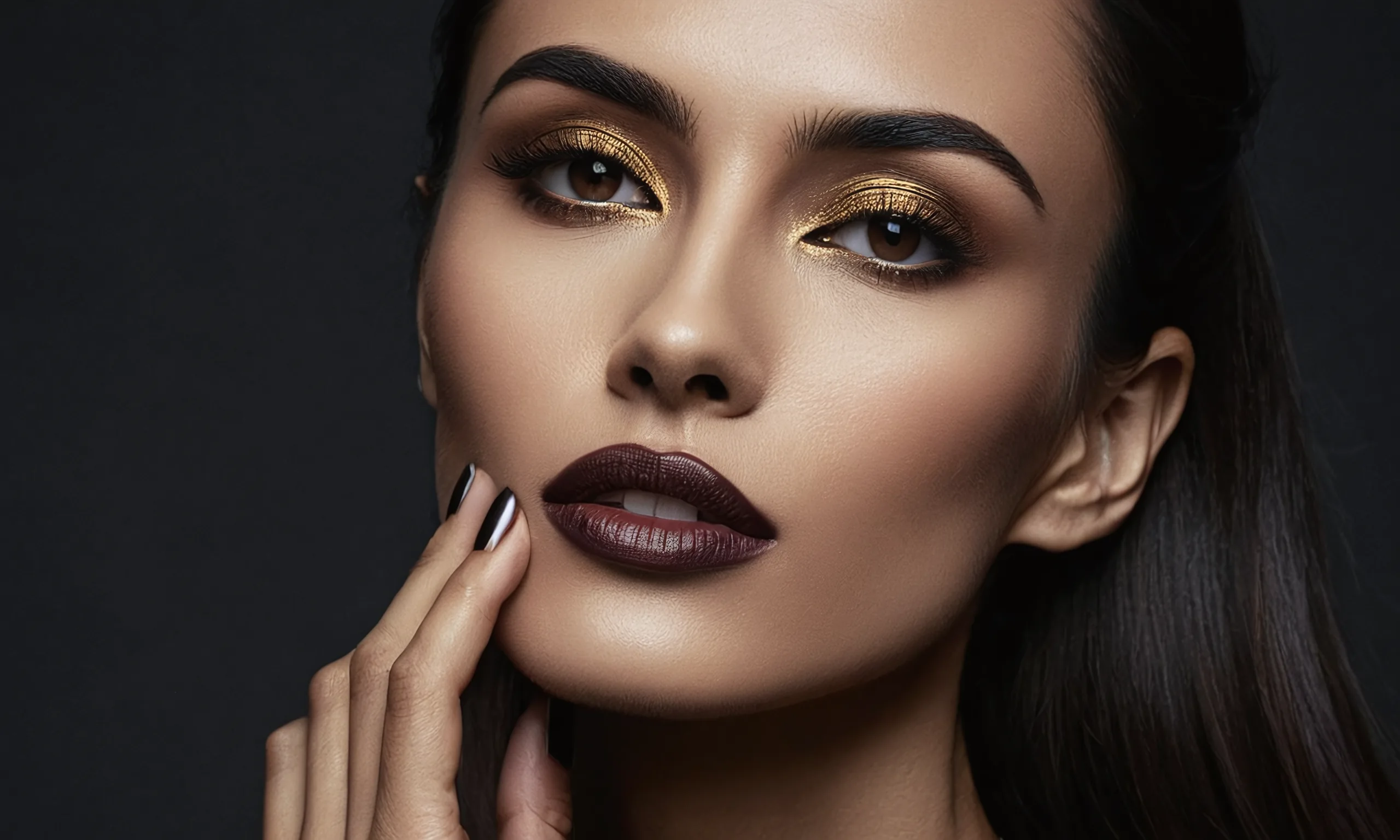 Retrato de rostro femenino mostrando la zona facial para cirugía estética